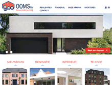 Tablet Screenshot of ooms.be